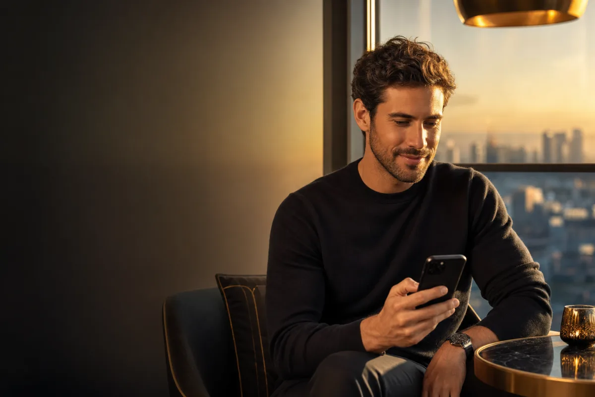 Best time to send likes on Hinge Best time to send likes on Hinge with premium dating app lifestyle scene